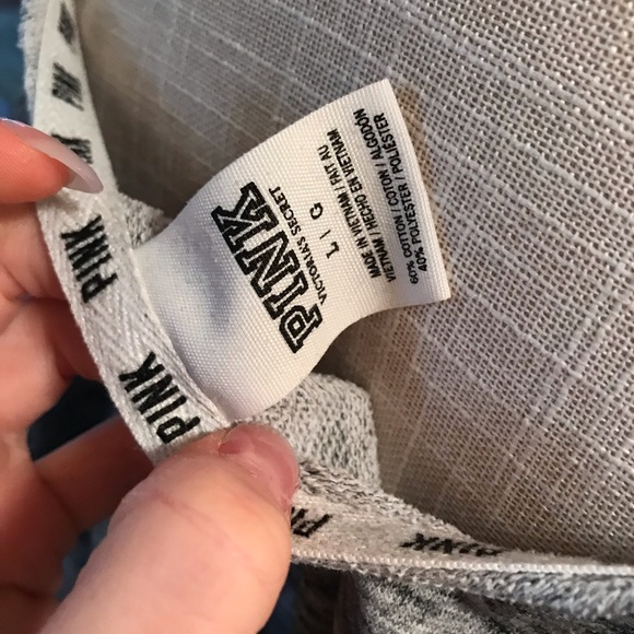 Victoria's Secret PINK Grey Sweater - Picture 3 of 3